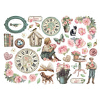 Stamperia House of Roses Die Cuts dfldc132 roses