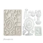 Stamperia Masquerade Beauty Accessories Silicone Mold A5 kacma553 molds