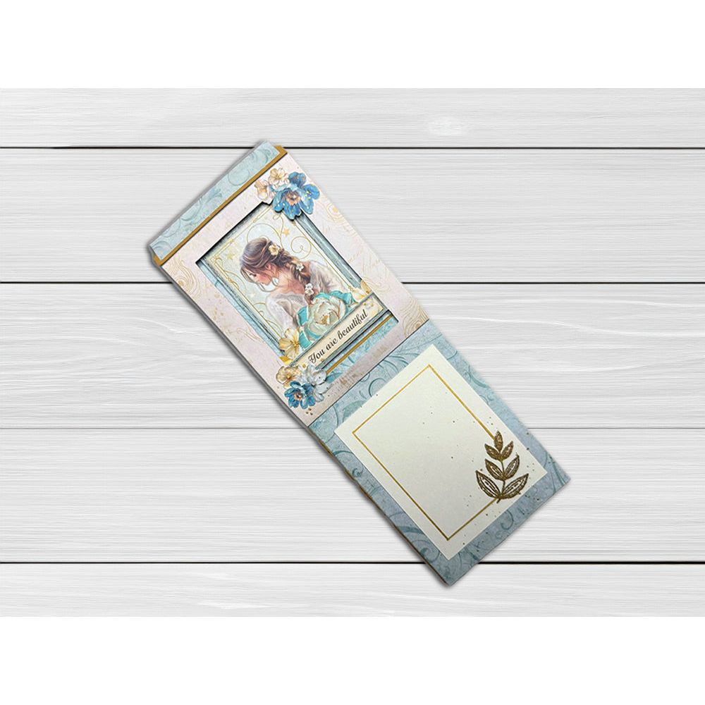 Stamperia Masquerade Flowers And Labels wtk214 card