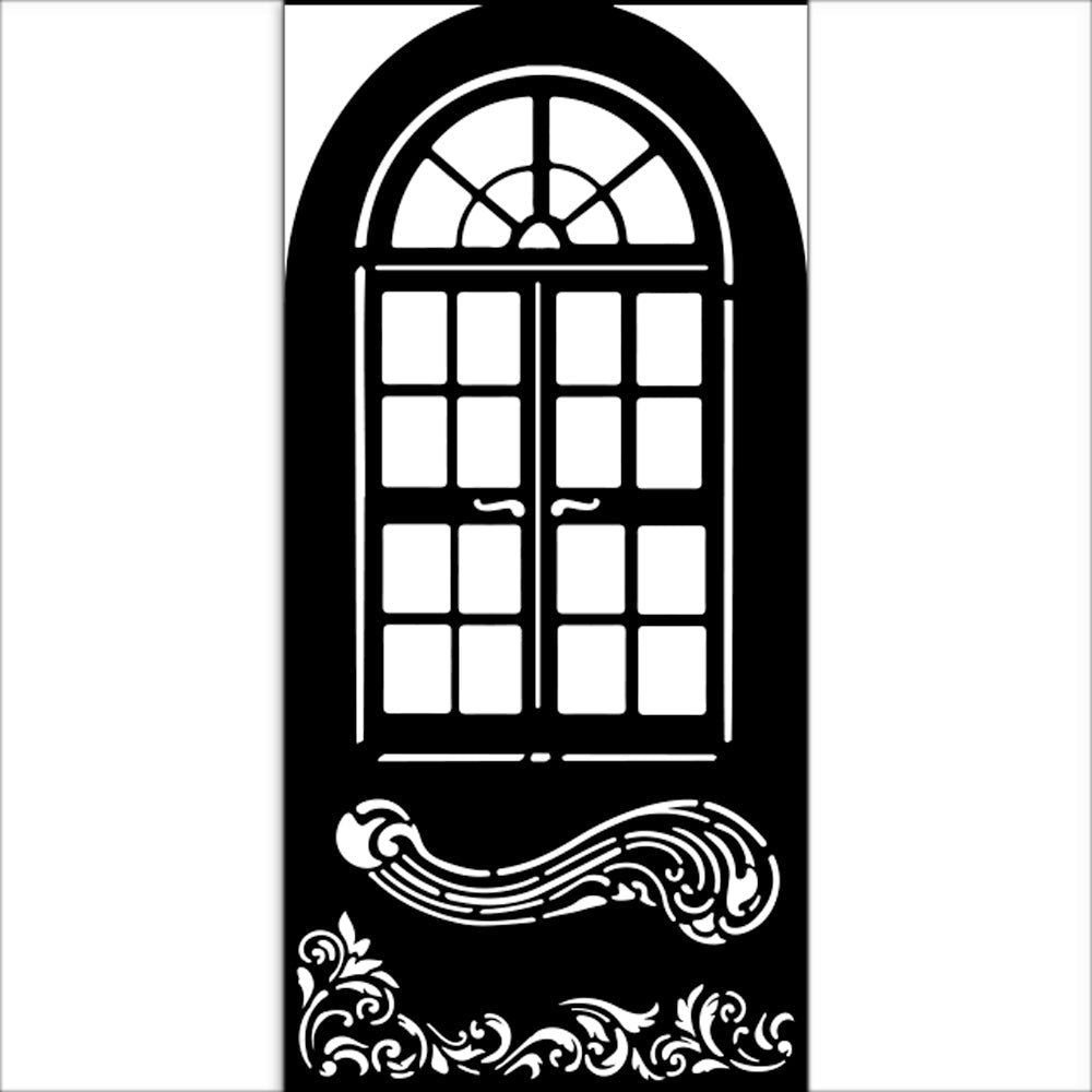 Stamperia Masquerade Window Stencil kstdl113
