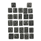 Stamperia Master Of Magic Alphabet Soft Mold A4 k3pta4589 color
