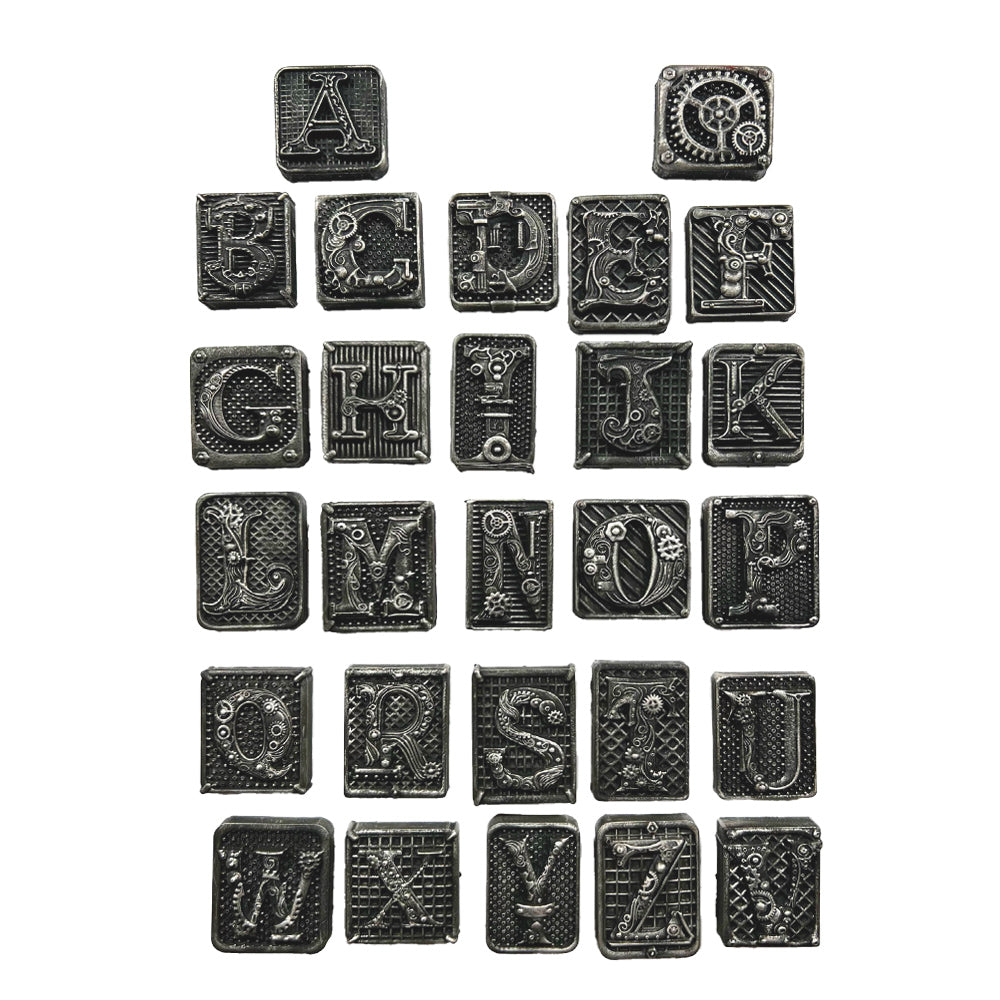 Stamperia Master Of Magic Alphabet Soft Mold A4 k3pta4589 color