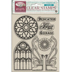 Stamperia Master Of Magic Gothic Elements Clear Stamps wtk215