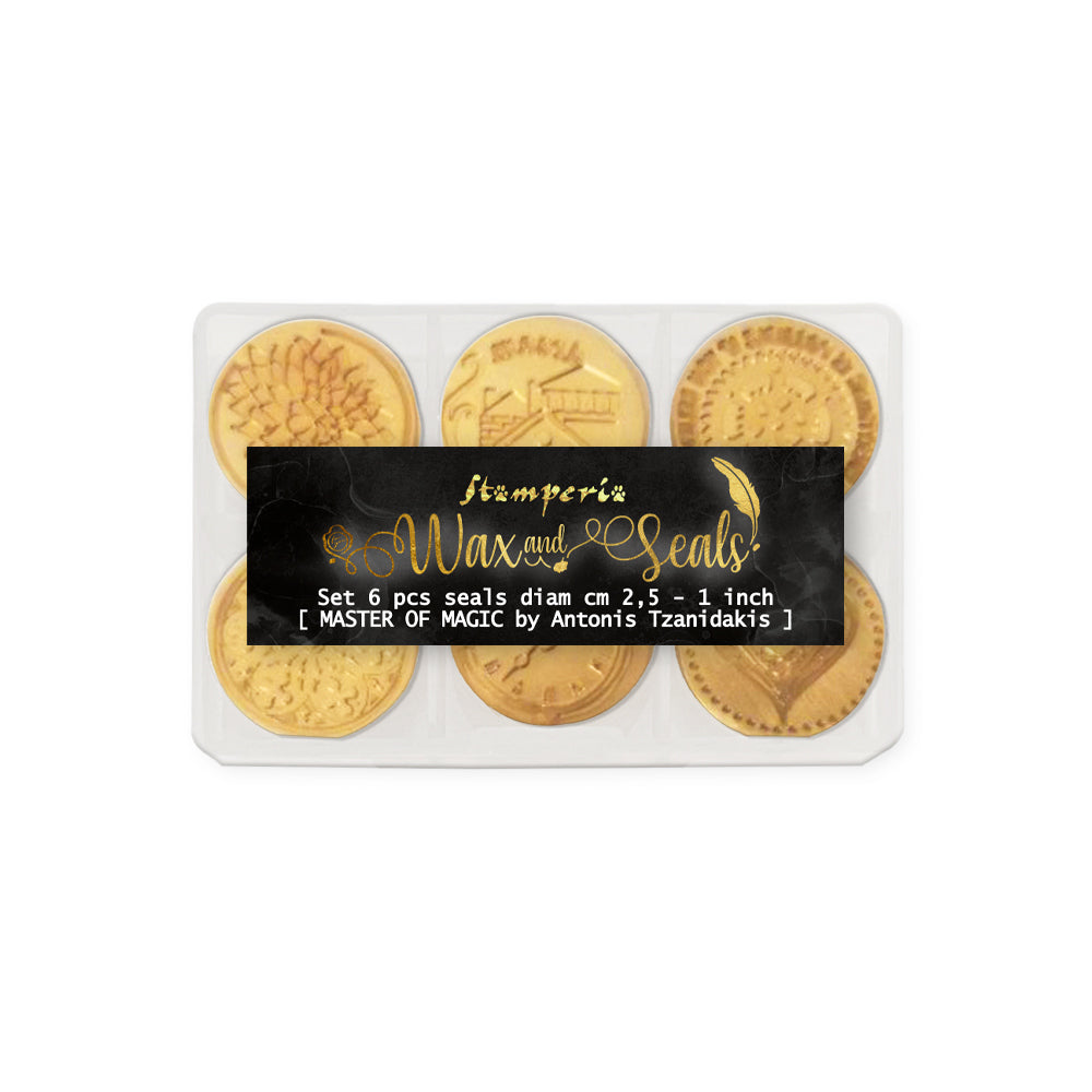 Stamperia Master Of Magic Wax Seals Stamps waxsl03 package