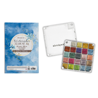 Stamperia Metallic Watercolors Paint and Album Bundle
