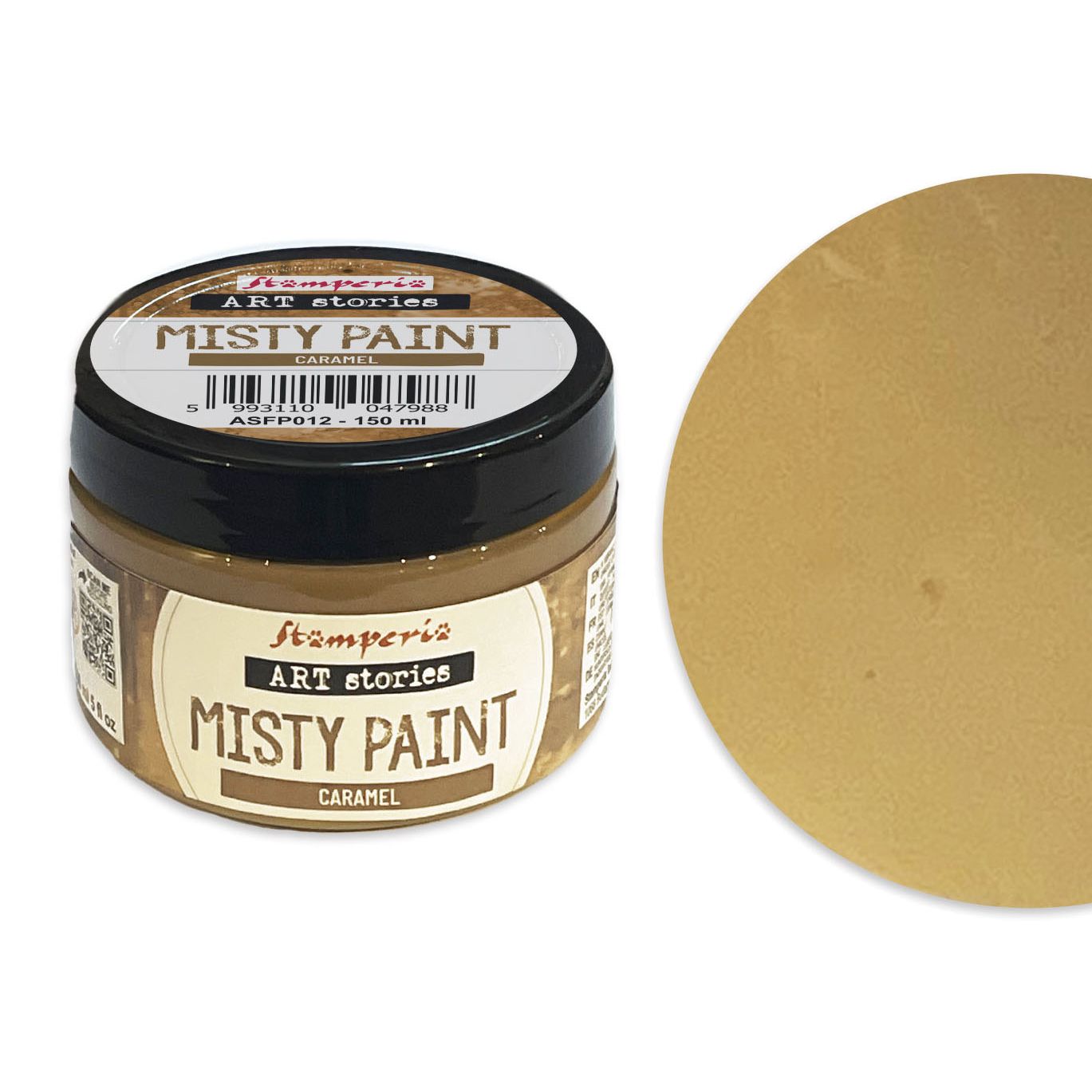 Stamperia Misty Paint Caramel asfp012