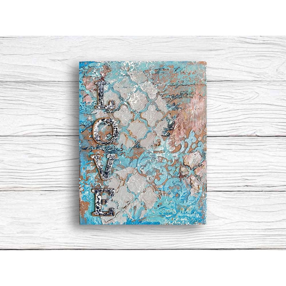 Stamperia Misty Paint Celadon asfp007 love