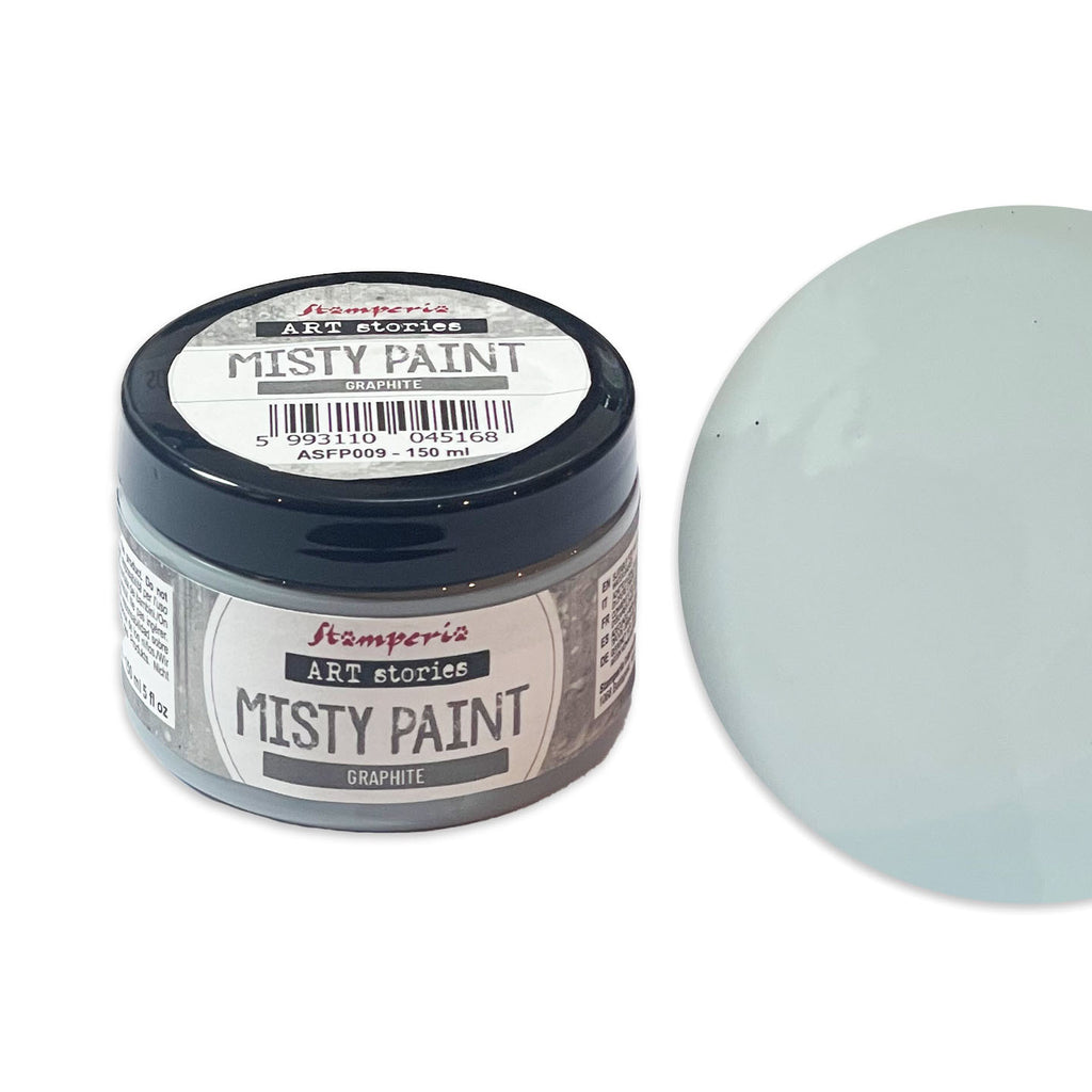 Stamperia Misty Paint Graphite asfp009