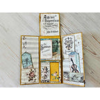 Stamperia Music Angels Rub Ons dflrb125 folio