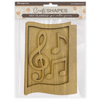 Stamperia Music Notes Crafty Shapes klsm31

