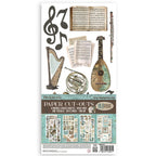 Stamperia Music Paper Cut Outs sbbct05
