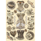 Stamperia Old Lace Colored Wooden Shape A5 klsp174