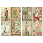 Stamperia Oriental Garden A6 Rice Paper dfsa6x08 paper