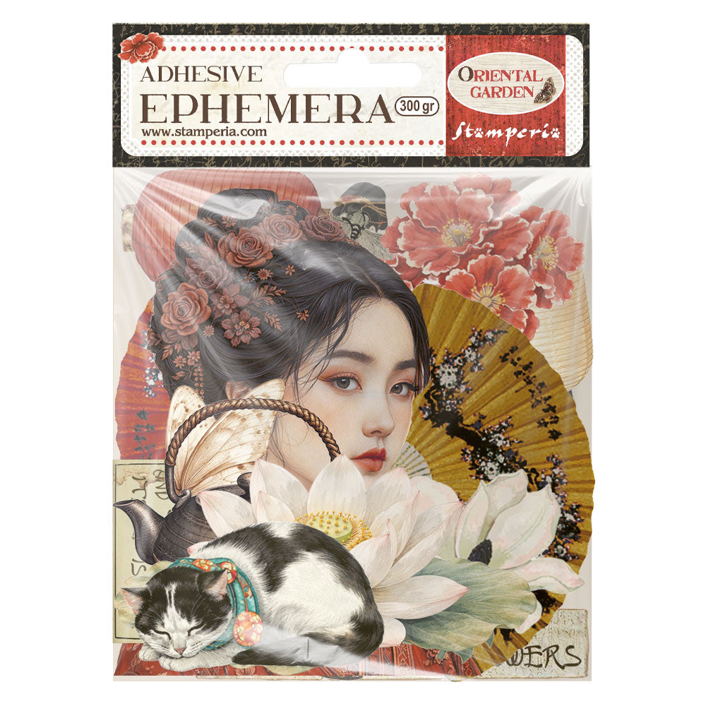 Stamperia Oriental Garden Ephemera dflct87