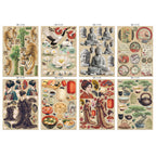 Stamperia Oriental Garden Junk Journal Focus Points sbjks05 die cuts