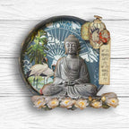 Stamperia Oriental Garden Junk Journal Focus Points sbjks05 lanterns