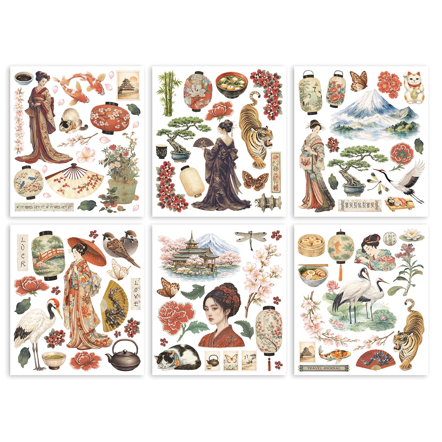 Stamperia Oriental Garden Rub On Kit dflrbxg11 dragonfly