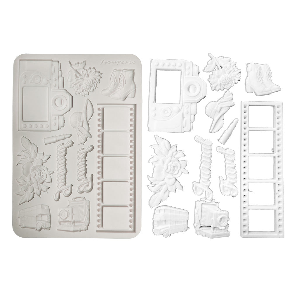 Stamperia Our Way A5 Silicone Mould kacma622