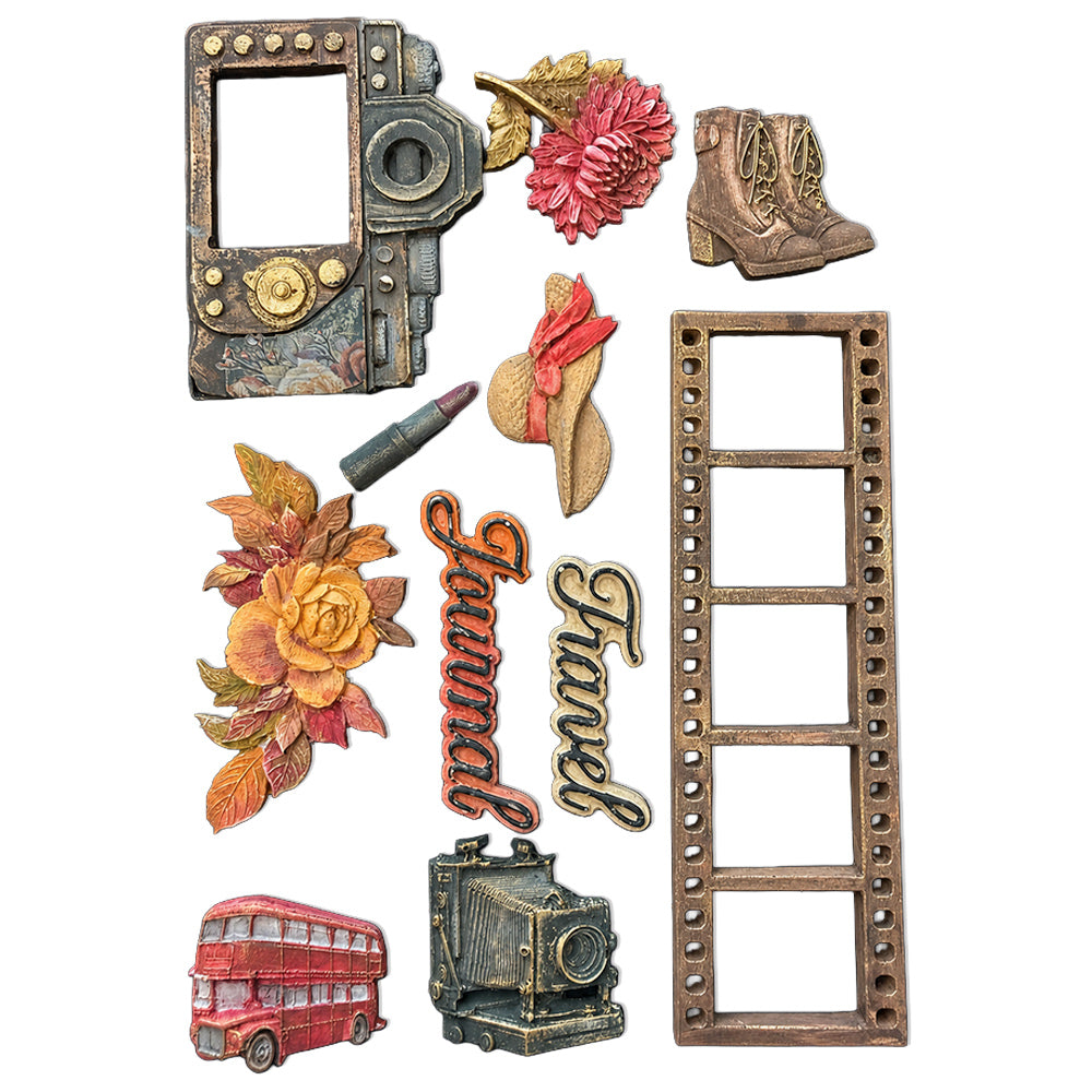Stamperia Our Way A5 Silicone Mould kacma622 boots