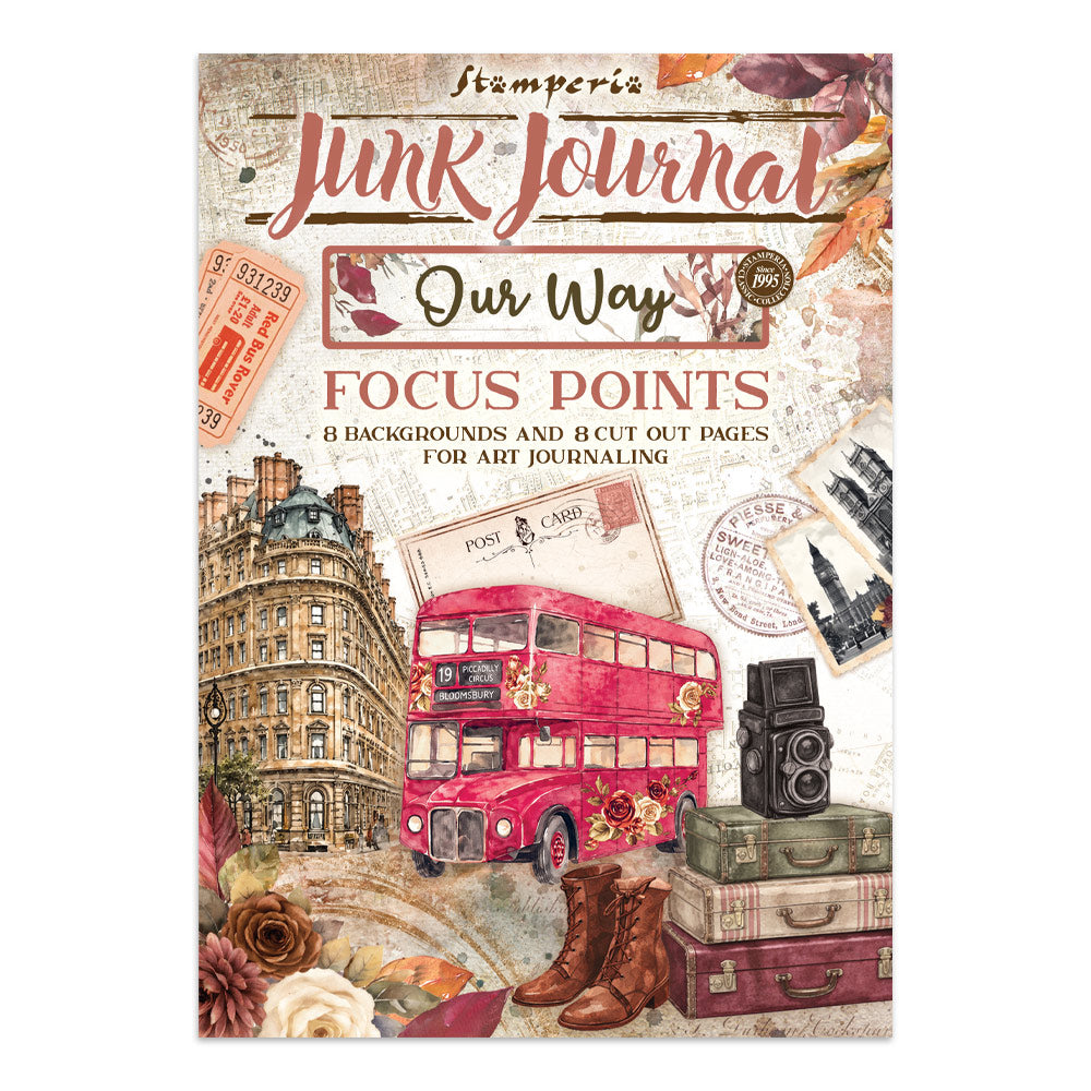 Stamperia Our Way Focus Points Junk Journal sbjks09