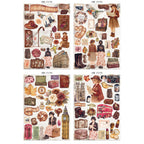 Stamperia Our Way Junk Journal sbjk30 die cuts