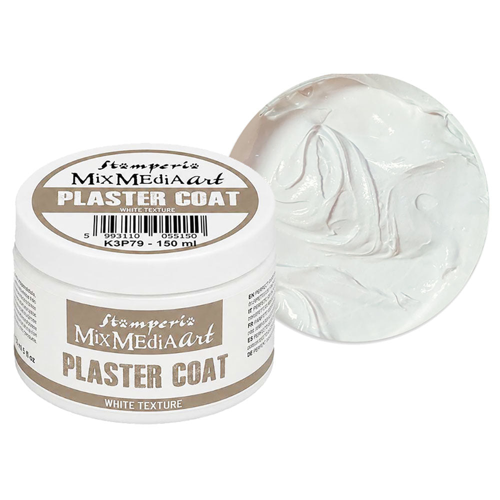 Stamperia Plaster Coat White Texture k3p79