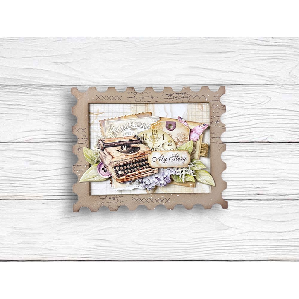 Stamperia Quiet Days Assorted Die Cuts dfldc122 my story