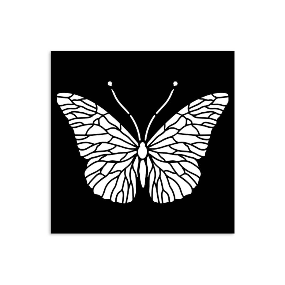Stamperia Quiet Days Butterfly Small Stencil kstds65 butterfly
