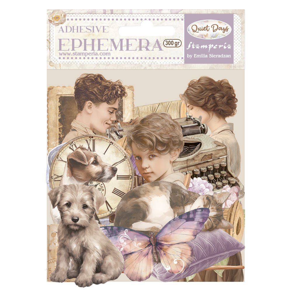 Stamperia Quiet Days Ephemera dflct70
