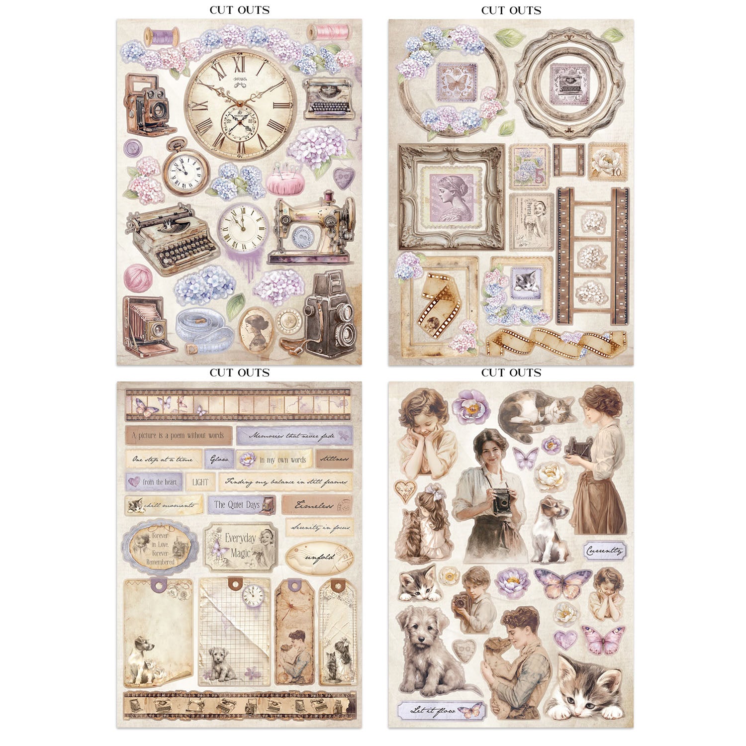 Stamperia Quiet Days Junk Journal sbjk08 – Simon Says Stamp