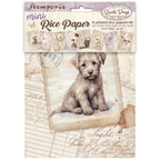 Stamperia Quiet Days Mini Rice Paper A6 dfsa6x01
