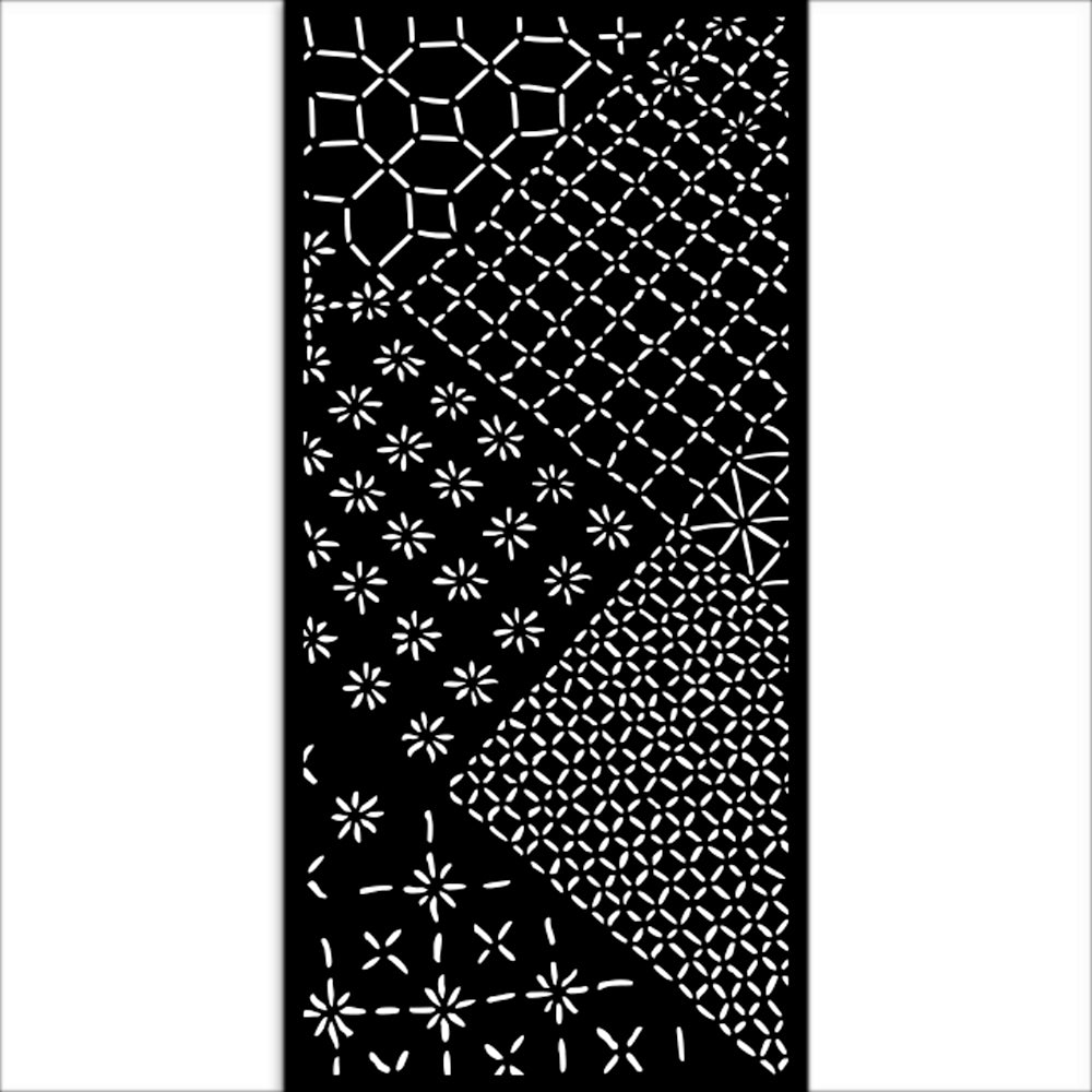 Stamperia Quiet Days Mixed Tiles Stencil kstdl135
