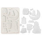 Stamperia Secret Diary A5 Silicone Mold kacma605