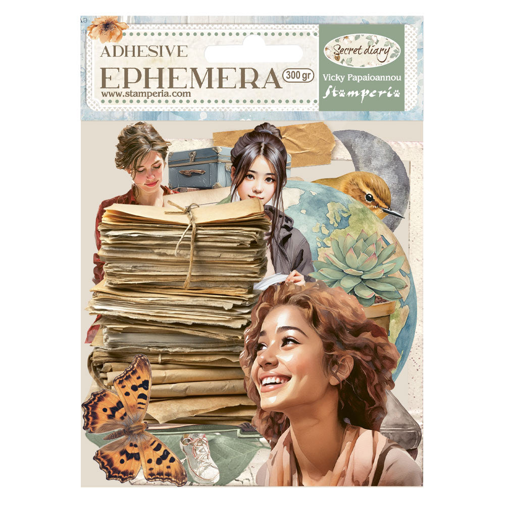 Stamperia Secret Diary Ephemera dflct76