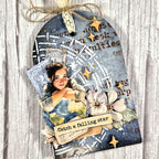 Stamperia Secret Diary Junk Journal sbjk15 mixed media tag | color-code:ALT01