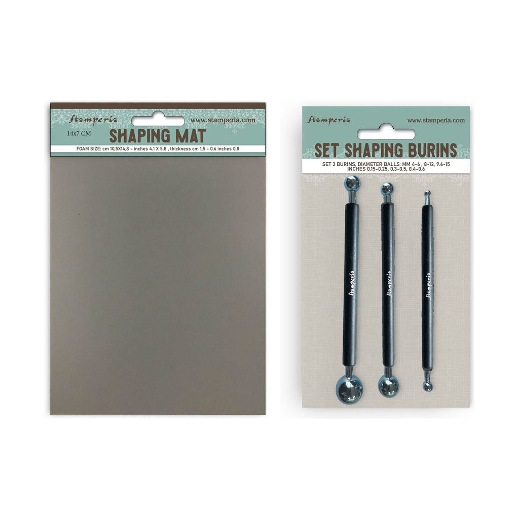 Stamperia Shaping Mat and Burins Bundle