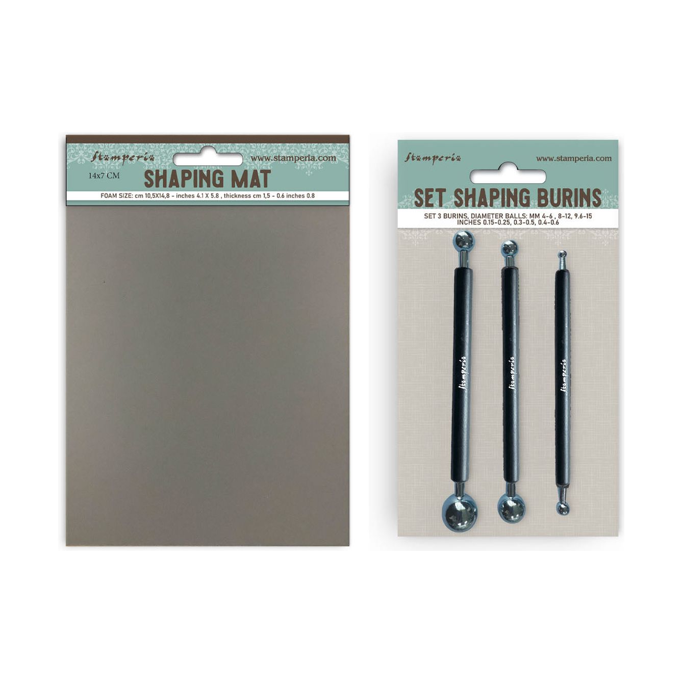 Stamperia Shaping Mat and Burins Bundle