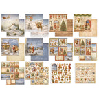 Stamperia Silent Night 12x12 Paper sbbl192 cardstock