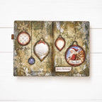 Stamperia Silent Night Backgrounds 12x12 Paper sbbl193 hanging ornaments silent night