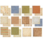 Stamperia Silent Night Backgrounds 8x8 Paper sbbs149 cardstock