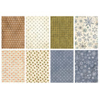 Stamperia Silent Night Backgrounds A6 Rice Paper dfsak6058 cardstock