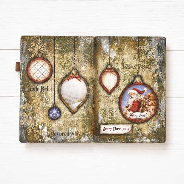 Stamperia Silent Night Clear Stamps wtk244 jingle bells ornaments