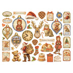 Stamperia Silent Night Die Cuts dfldc140 contents inside
