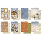 Stamperia Silent Night Junk Journal Focus Points sbjks06 cardstock