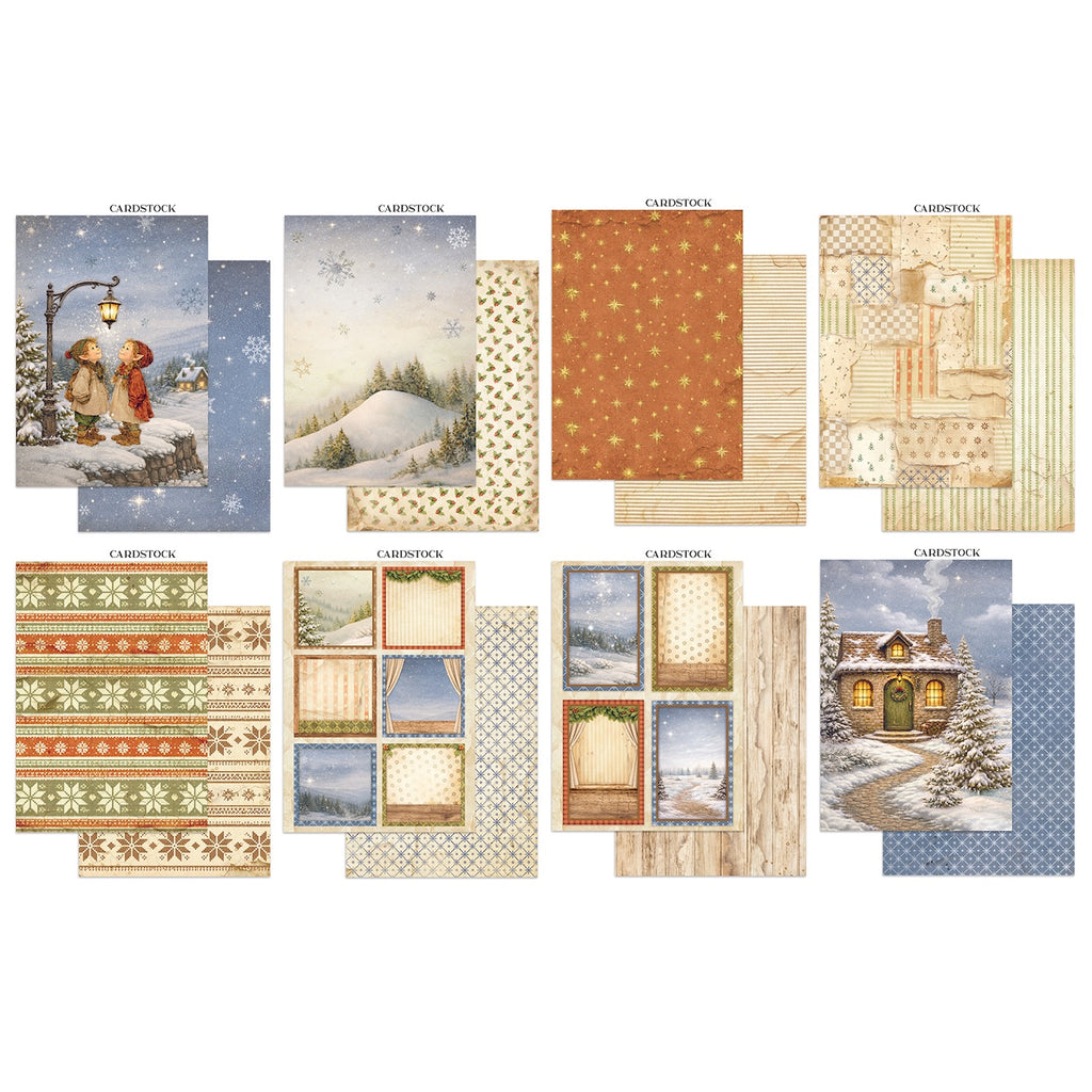 Stamperia Silent Night Junk Journal sbjk27 cardstock