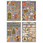 Stamperia Silent Night Junk Journal sbjk27 die cuts