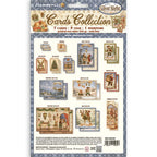 Stamperia Silent Night Printed Art Cards Collection sbcard48 contents