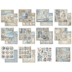Stamperia Silent Sea 8x8 Paper sbbs125 pages