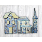 Stamperia Silent Sea Wood Pattern Small Stencil kstds46 stone