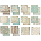 Stamperia Symphony Backgrounds 8x8 Paper sbbs145 carstock
